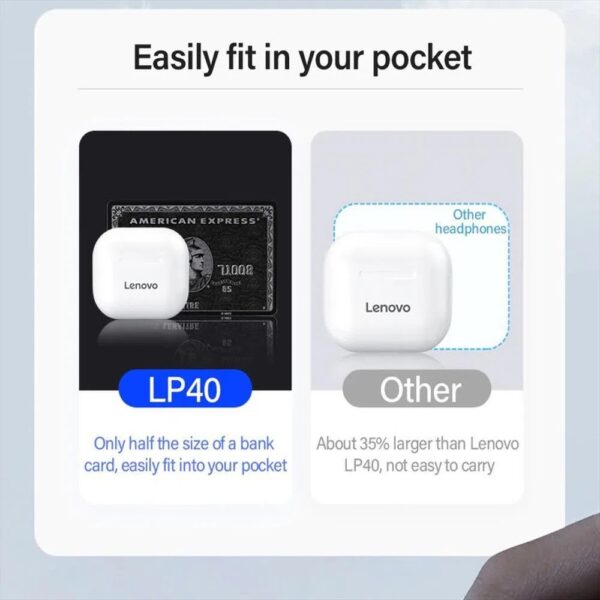 Audífonos Inalámbricos in-ear Lenovo Live Pods LP40 100% ORIGINALES - Imagen 8